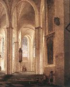 Pieter Jansz Saenredam The Interior of the Buurkerk at Utrecht Germany oil painting artist